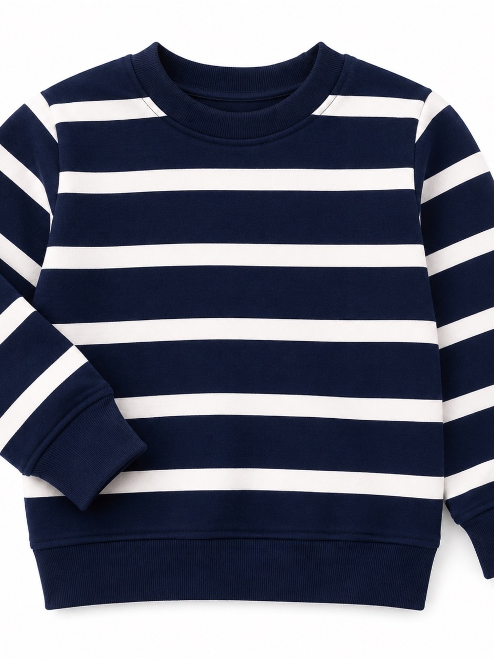 H&M Navy and White Striped Kids Sweater